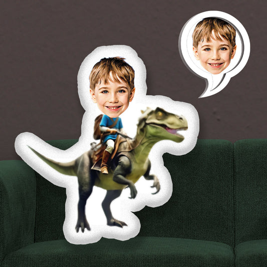 Kişiye Özel Fotoğraflı Dinozor Yastık - 115360