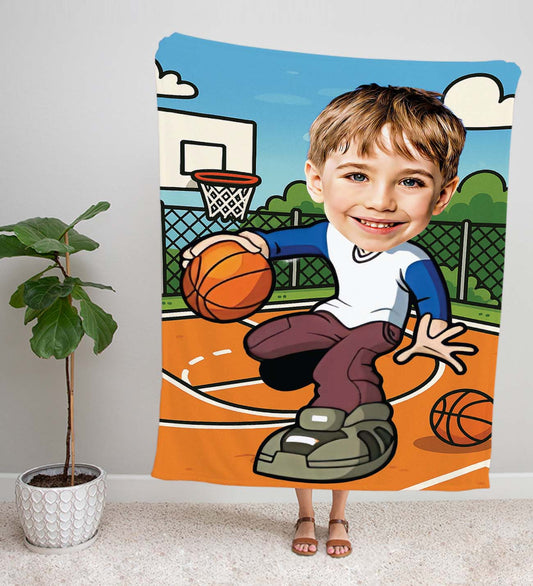 eJOYA Kişiye Fotoğraflı Spor Temalı Tasarım TV Battaniyesi 115954