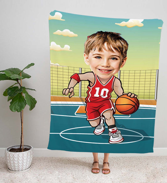 eJOYA Kişiye Fotoğraflı Spor Temalı Tasarım TV Battaniyesi 115960