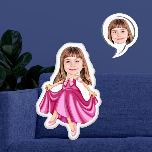 Kişiye Özel Fotoğraflı Barbie Yastık - 116130