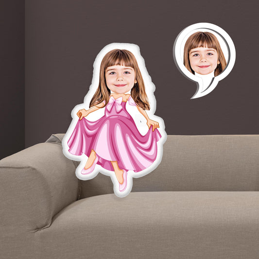 Kişiye Özel Fotoğraflı Barbie Yastık - 116131