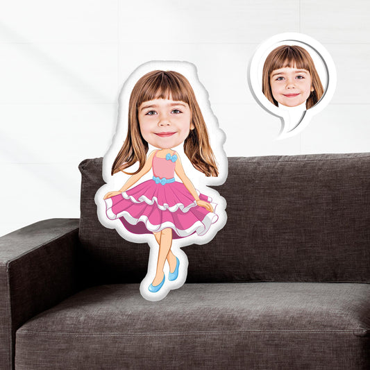 Kişiye Özel Fotoğraflı Barbie Yastık - 116138
